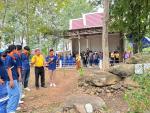 สภาวัฒนธรรมเทศบาลตำบลหมอนนาง ให้การต้อนรับ สํานักงานคณะกรรมก