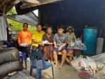 เทศบาลตำบลหมอนนางดำเนินการช่วยเหลือประชาชนผู้ประสบวาตภัย